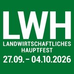 Logo des Landwirtschaftlichen Hauptfestes 2026 (LWH)